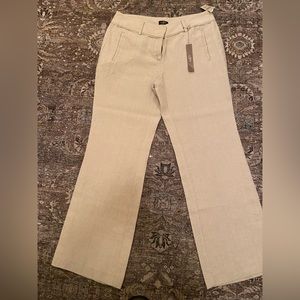 Loft - Linen Marisa Trousers - inseam length is 29 inches - Size 8p - NWT